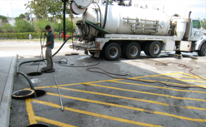 grease trap cleaning photo